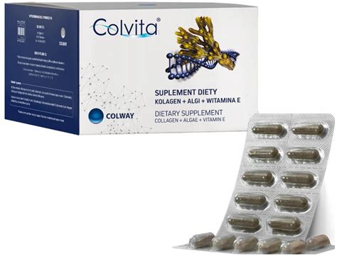 Balenie Colvita kolagénových kapsúl s detailom zloženia