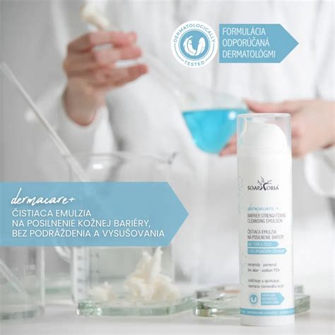 Infografika vysvetľujúca štruktúru kožnej bariéry s dôrazom na úlohu ceramidov.