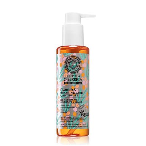 fľaša s produktom Natura Siberica Nežný peeling
