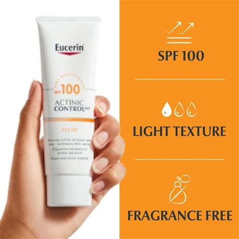 Obal produktu Eucerin Actinic Control Fluid SPF100