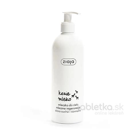 balenie produktu Ziaja Kozie mlieko Enzymatický peeling na tvár a krk