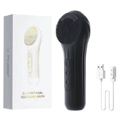 dizajnovo príťažlivý sonický čistiaci prístroj na tvár v ružovej farbe