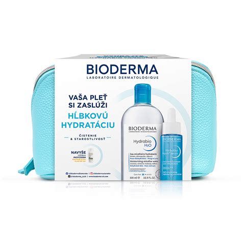 Darčeková sada Bioderma Hydrabio s produktmi pre intenzívnu hydratáciu