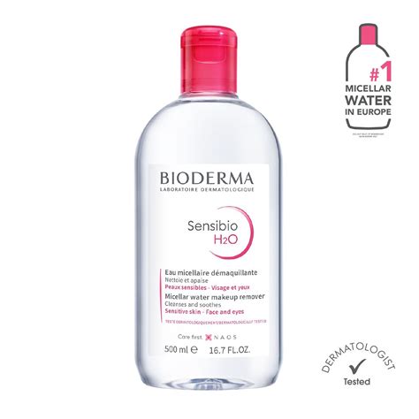 ilustračná fotografia balenia Bioderma Sensibio H2O 500 ml
