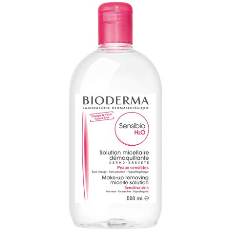 Ilustračné foto balenia Bioderma Sensibio H2O 500ml