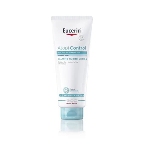 Detailná fotografia textúry Eucerin AtopiControl krému na ruky