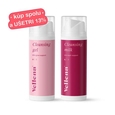 Sada produktov na čistenie mastnej pleti - čistiaci gél, tonikum, odličovacie mlieko