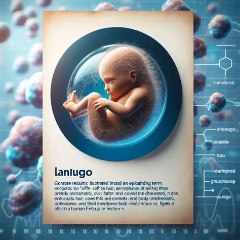 Ilustrácia novorodenca s lanugo