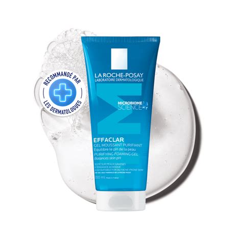 štruktúra gélu Effaclar Gel Moussant v 50ml balení