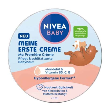 Detaily balenia krému NIVEA Baby My first cream
