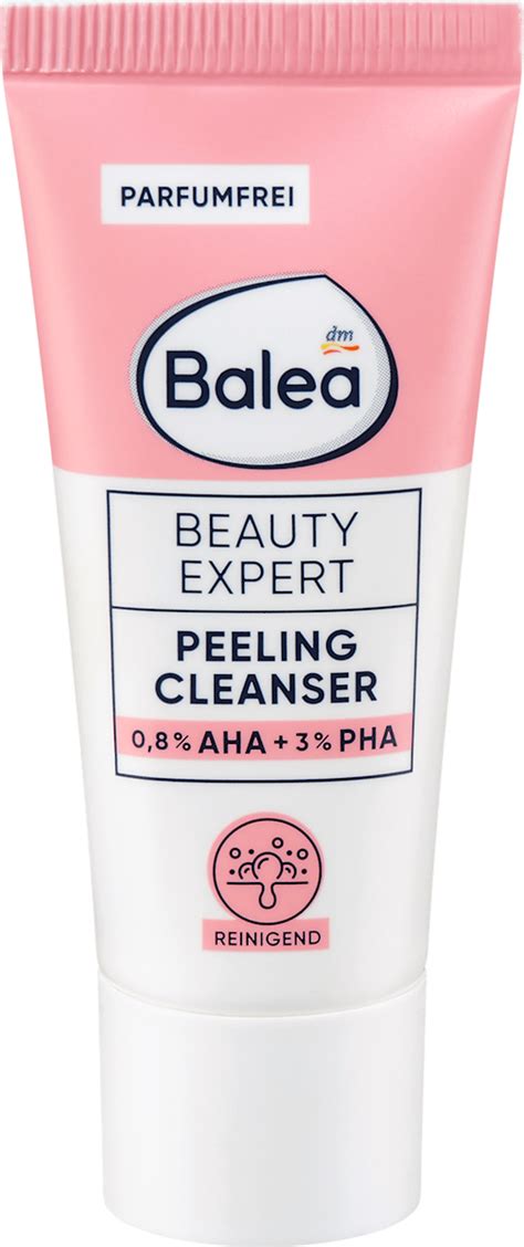 ilustračná fotografia balenia Balea Expert Beauty tekutý pleťový peeling