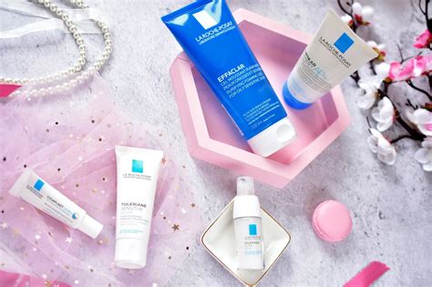 Ilustračná fotografia rôznych produktov La Roche-Posay pre citlivú pleť