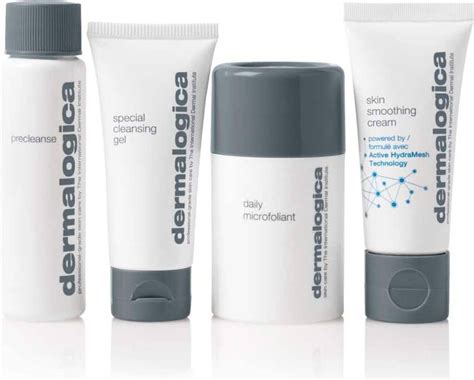 Koláž produktov Clearstart od Dermalogica.