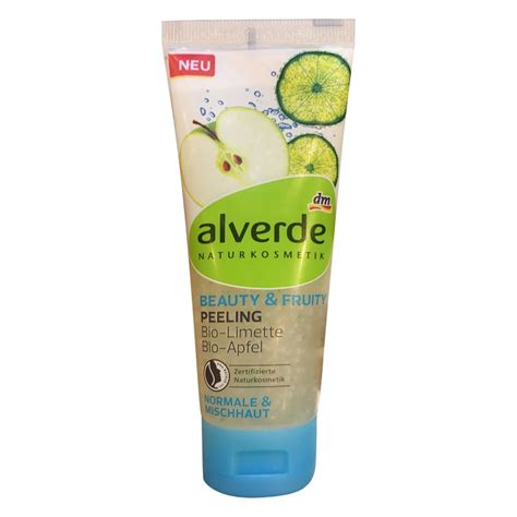 Ovocný peeling Alverde Beauty & Fruity