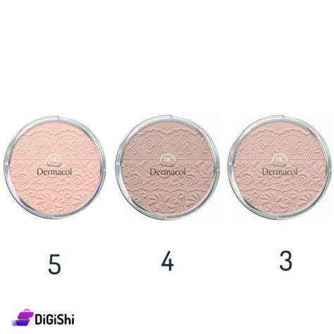 Fotografia balenia Dermacol Mineral Compact Powder 02 s viditeľným odtieňom púdru.
