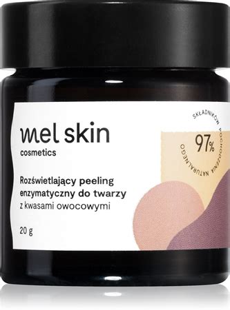ilustračná fotografia produktu MEL SKIN Enzymatický peeling s vitamínom C