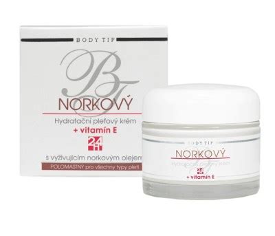 Obal produktu s norkovým krémom značky Cosmetica