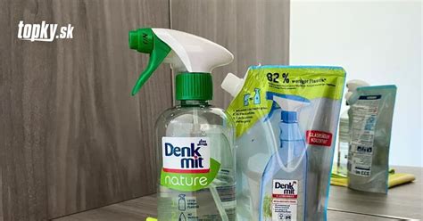 Koláž rôznych pH neutrálnych čistiacich produktov