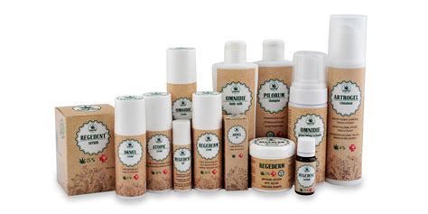 Rôzne druhy konopnej kozmetiky