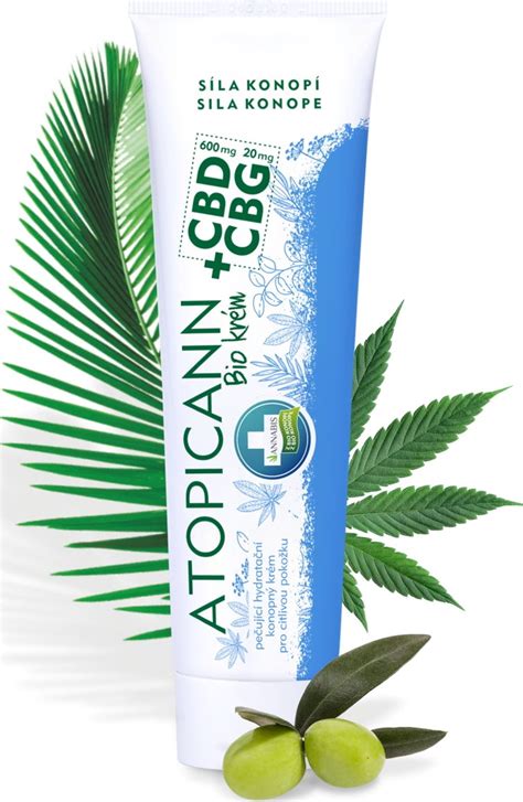 Schéma porovnání účinků CBD a tradičních léků na atopický ekzém.