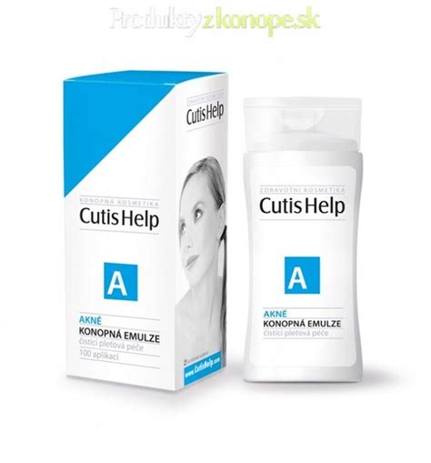 Balenie produktu CutisHelp konopná emulzia AKNÉ