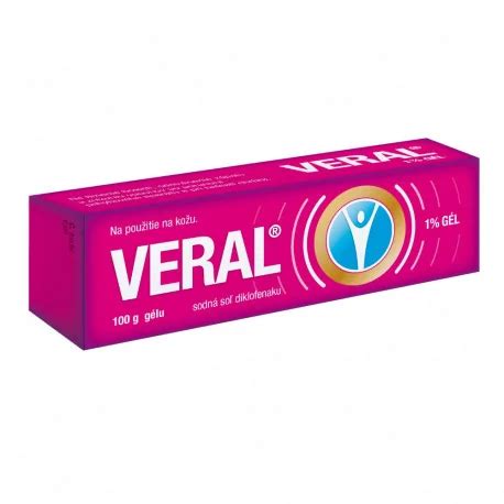 obrázok balenia lieku Veral 1% Gel
