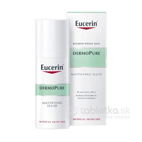 fotografia balenia Eucerin Dermopure Zmatňujúca Emulzia