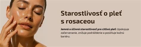 Infografika s odporúčanými zložkami v kozmetike pre citlivú a začervenanú pleť