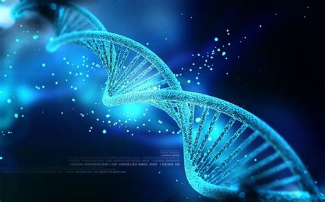 špirála DNA s poškodenými segmentami od UV žiarenia