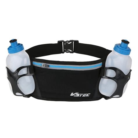 Ilustračná fotografia bežeckého hydratačného pásu s dvoma fľašami