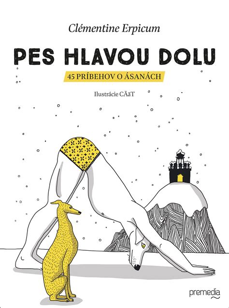 Ilustrácia psa hlavou dole