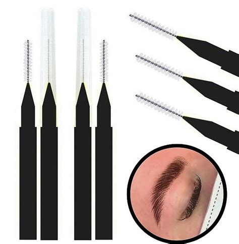 Detail kefky na obočie