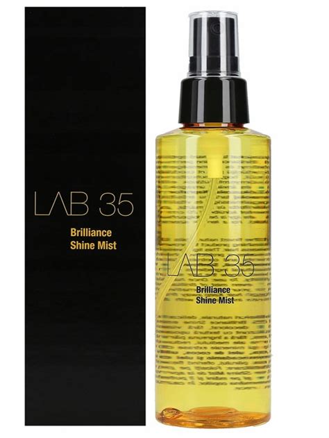 fľaša Kallos Lab 35 Briliance Shine Mist s rozprašovačom