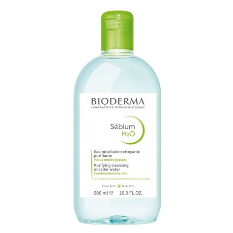 Zloženie micelárnej vody Bioderma Sébium H2O s vyznačenými aktívnymi látkami