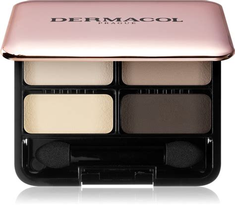 Ukážka paletky očných tieňov Dermacol Duo