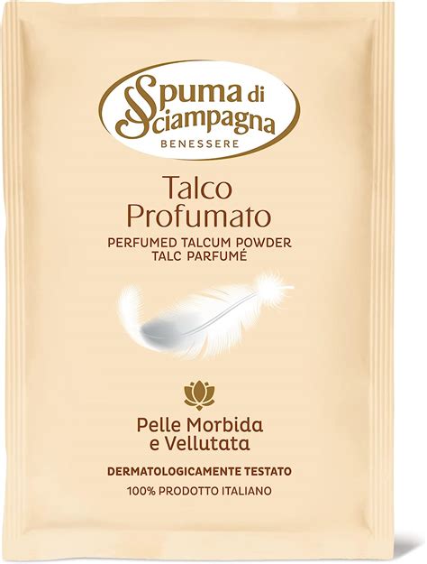 Ilustračná fotografia balenia produktu Spuma di Sciampagna Talco Profumato