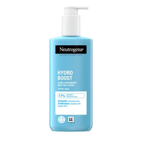 galéria fotografií produktov Neutrogena Hydro Boost na telo