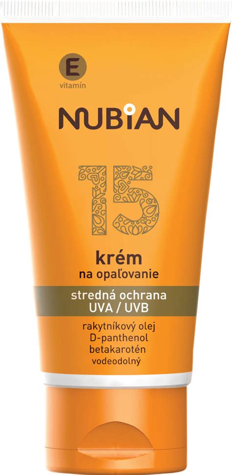 Balenie mlieka na opaľovanie Nubian SPF 6