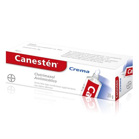 fotografia balenia krému Canesten