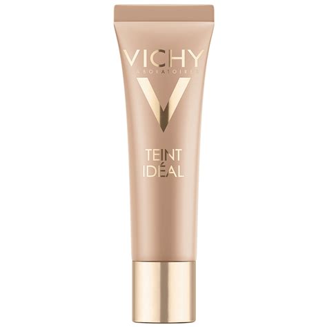 Koláž fotografií rôznych odtieňov make-upu Vichy Teint Idéal