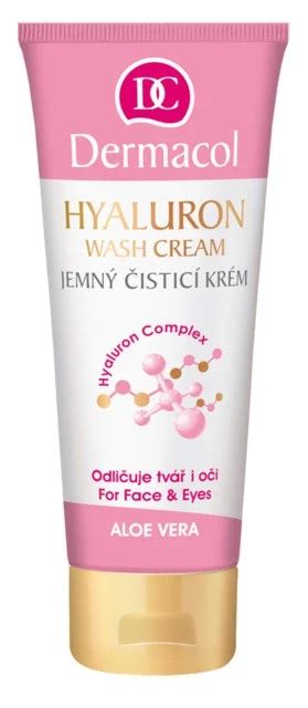 ilustračná fotografia produktu Dermacol 3D Hyaluron Therapy Wash Cream For Face & Eyes v tube
