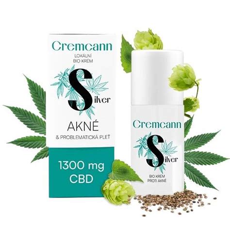 Obal krému Cremcann Silver 1300mg CBD