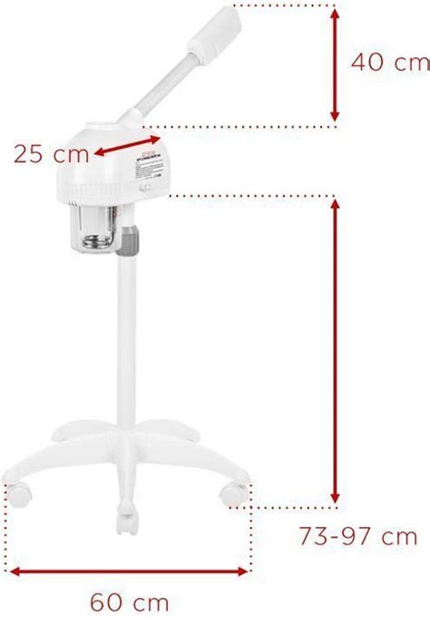 Štýlový kozmetický vapozón s nastaviteľnou výškou a ramenom.