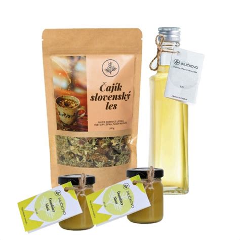 Obrázok rôznych produktov zo šípok: čaj, sirup, olej