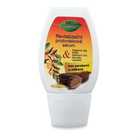 Obrázok produktu: BIONE Revitalizačné protivráskové pleťové sérum s arganovým olejom a karité 40 ml.