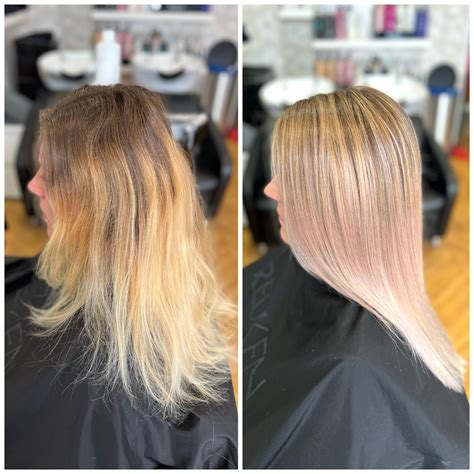 Dizajnérsky koncept: Detailné zábery na štruktúru vlasov pred a po aplikácii arganového šampónu s keratínom, zdôrazňujúce obnovu a vyhladenie.