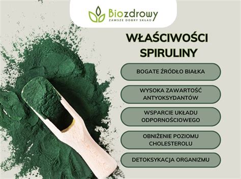 ilustrácia spiruliny a jej zloženia