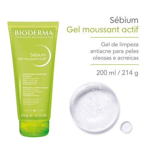 detailní pohled na kostku mýdla Bioderma Sébium