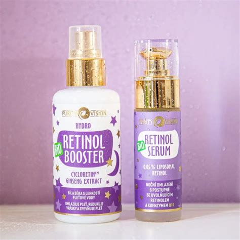 balenie produktu Bio Hydro Retinol Booster s prírodnými zložkami