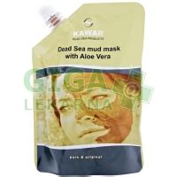 Obal pleťovej masky KAWAR s Aloe Vera a minerálmi z Mŕtveho mora